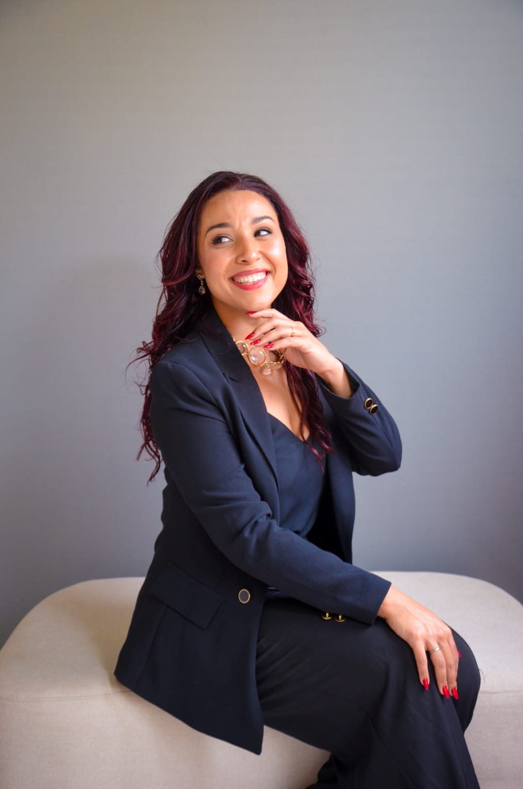 Dra. Eduarda Ayres em atendimento